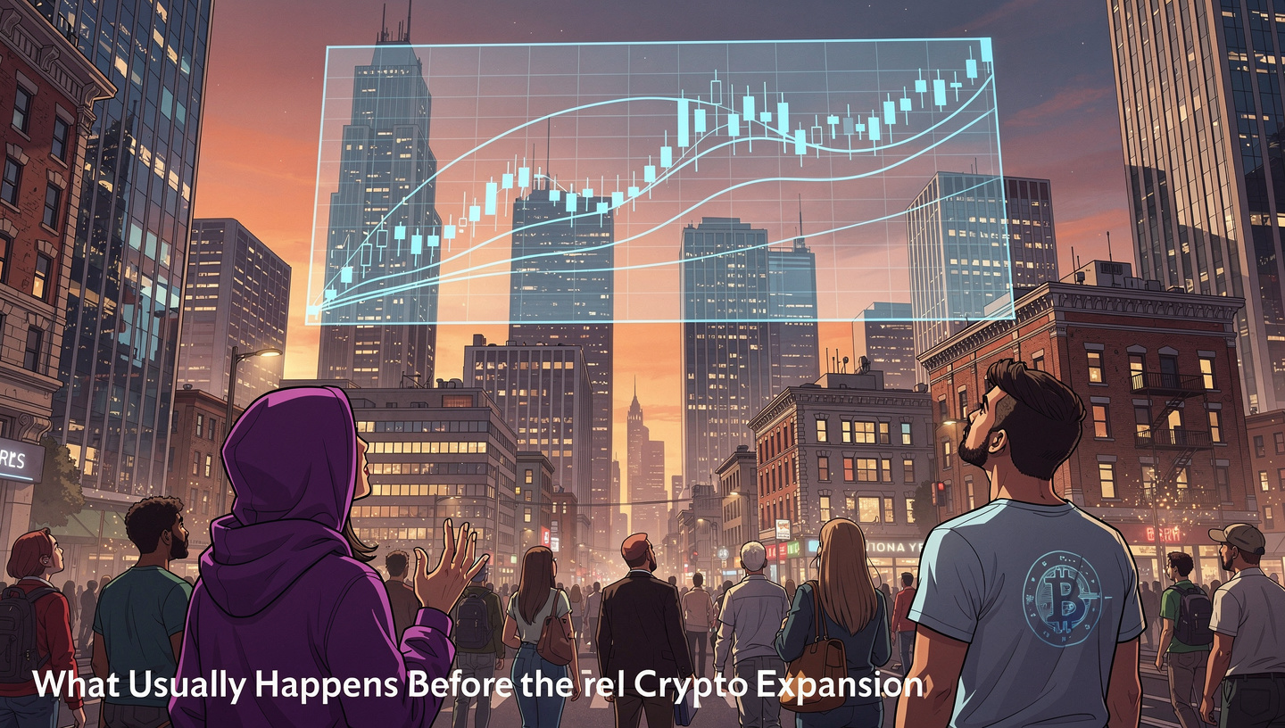 What Usually Happens Before the Next Crypto Expansion