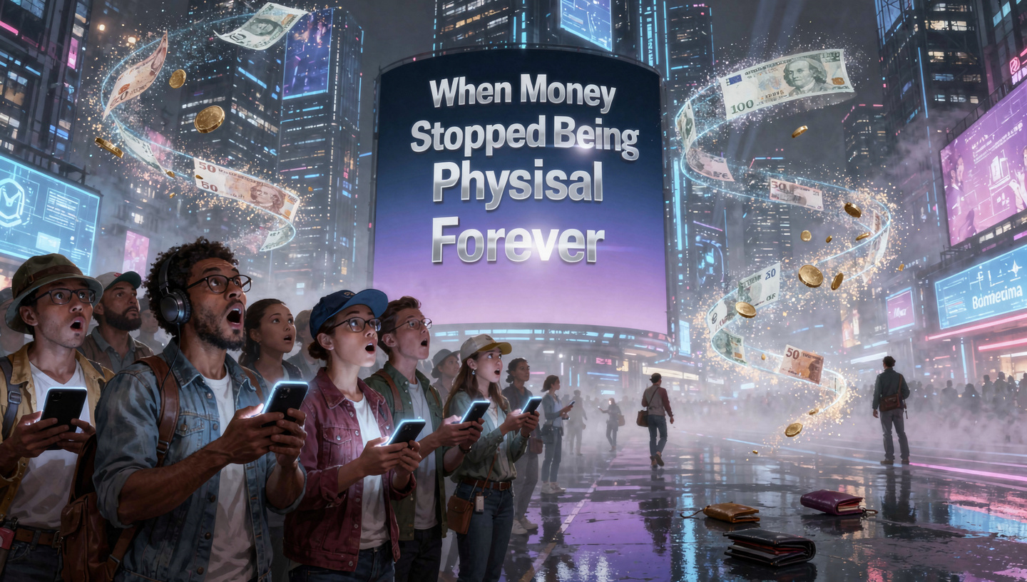 When Money Stopped Being Physical Forever