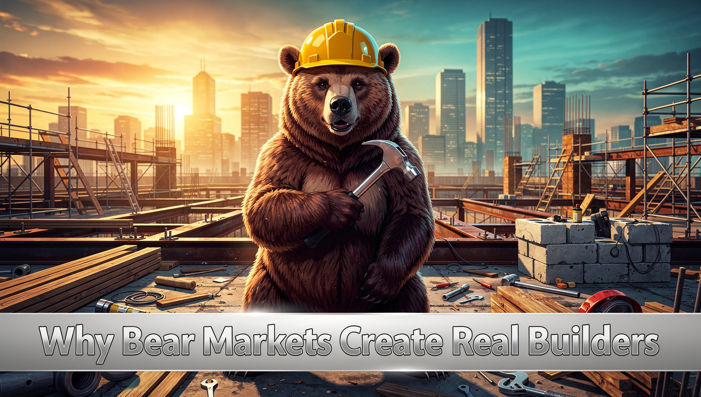 Why Bear Markets Create Real Builders