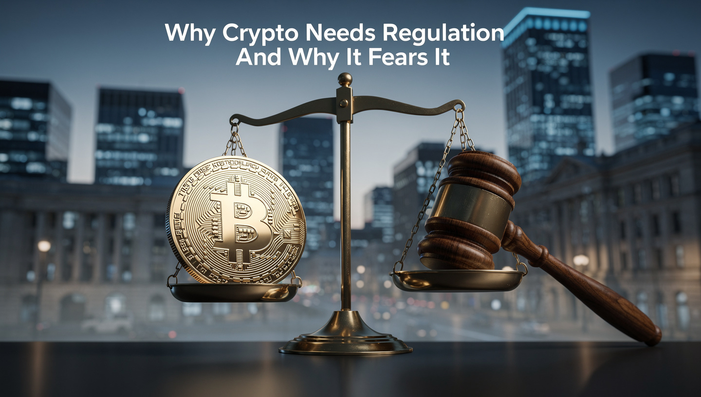 Why Crypto Needs Regulation (And Why It Fears It)