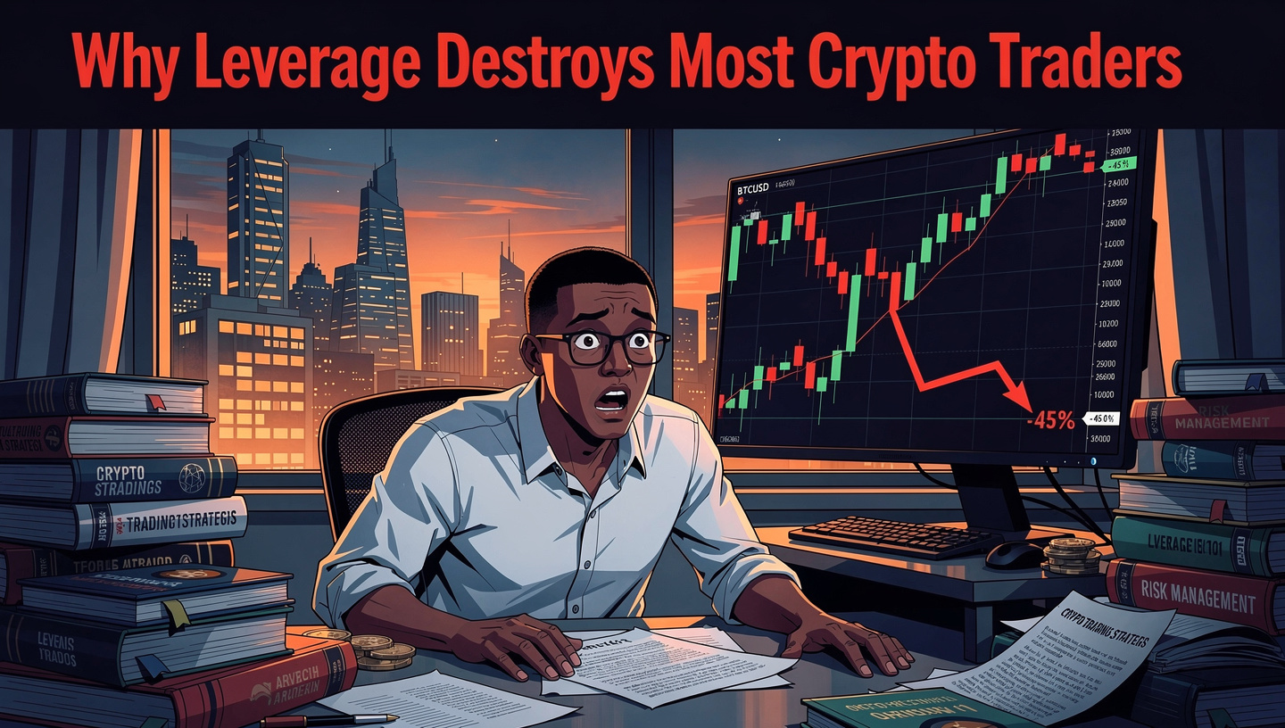 Why Leverage Destroys Most Crypto Traders