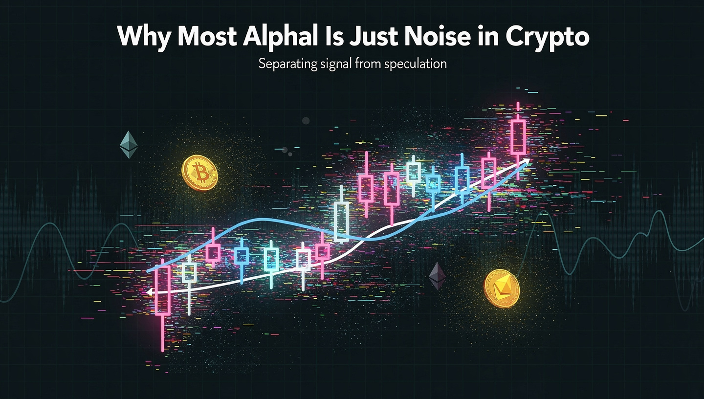 Why Most “Alpha” Is Just Noise in Crypto