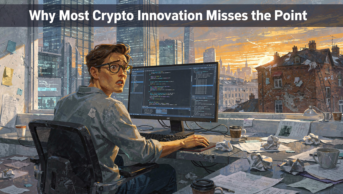 Why Most Crypto Innovation Misses the Point