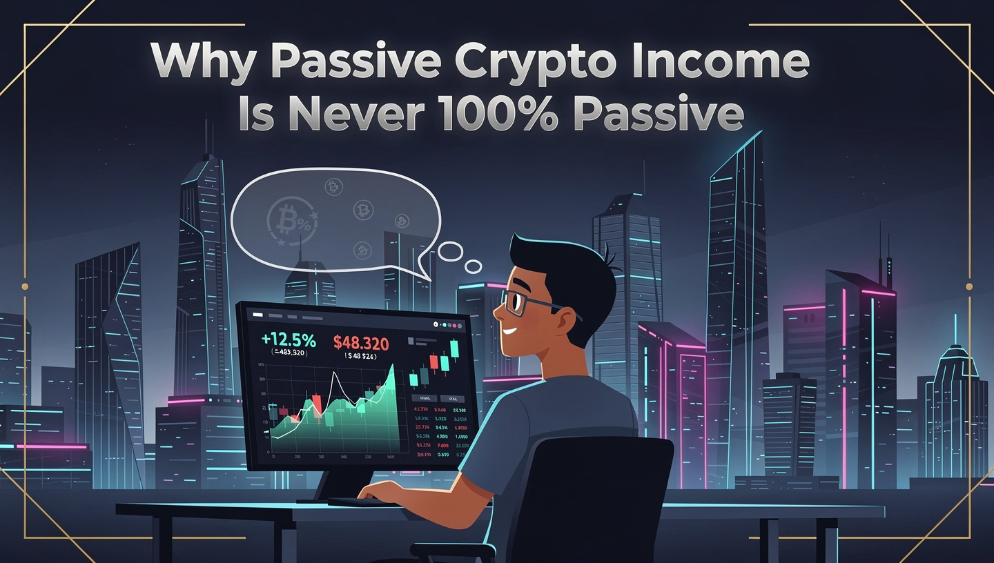 Why “Passive” Crypto Income Is Never 100% Passive