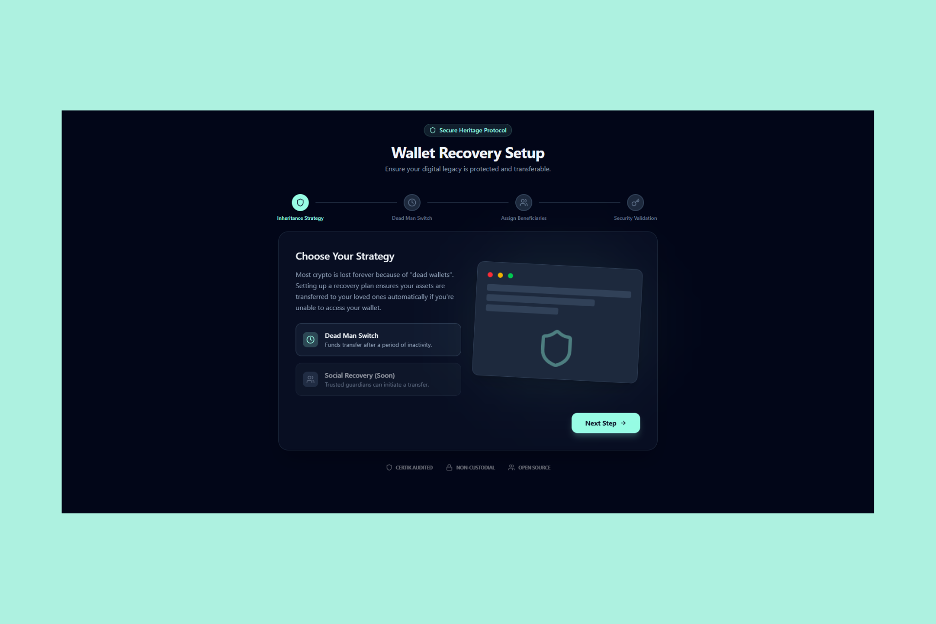 Dead Wallet Recovery UX