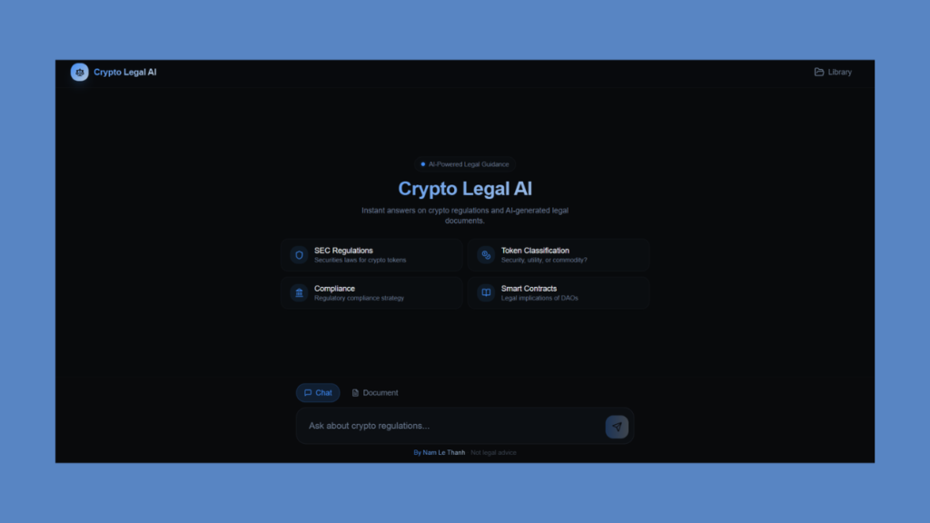 Crypto Legal AI